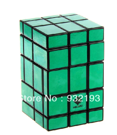 Ct Green 3x5 Mirror Magic Cube Puzzle Spring Sd Twist Rare Ct Green 3x5 Mirror Magic Cube Puzzle Spring Sd Twist Rare Toy