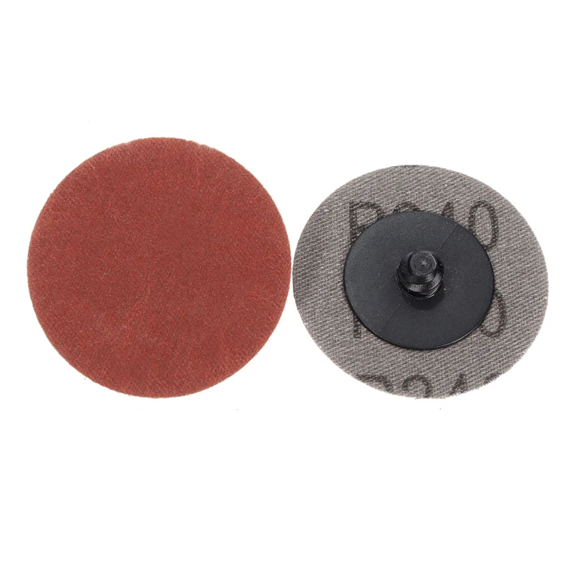 25PCS/set  240 Grit 2'' Roloc Conditioning Cleaning Roll Lock Surface Sanding Discs New Accessories