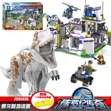 TS8000 ожесточенный Зверский динозавр Indominus Rex Breako динозавр Юрского периода мир строительные блоки игрушки подарок для детей 75930