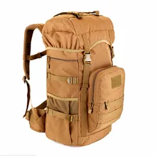 2017 New Military Tactical Backpack 50L large Capacity Camping Bags Mountaineering bag Men’s Hiking Rucksack Travel Backpack