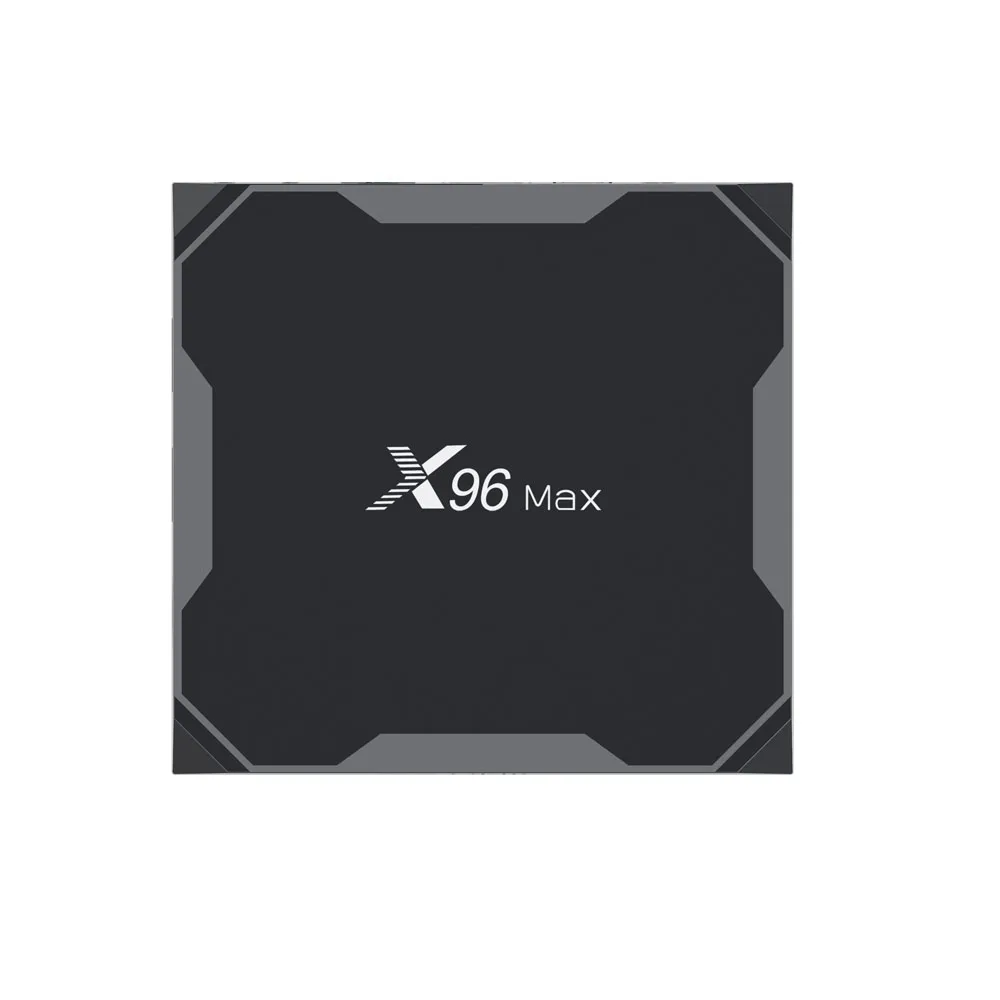 Хит X96 Max Smart tv BOX Android 8 1 Amlogic S905X2 LPDDR4 Четырехъядерный 4 ГБ 32 64 Гб 2 4G и 5 ГГц Wifi BT 1000M 4K