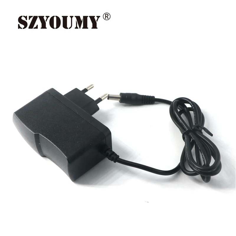 SZYOUMY AC to DC Power Adapter 100-240V Supply Charger adapter 5V 12V 9V 1A 2A 3A 0.5A US EU Plug 5.5mm x 2.1mm for CCTV LED Str