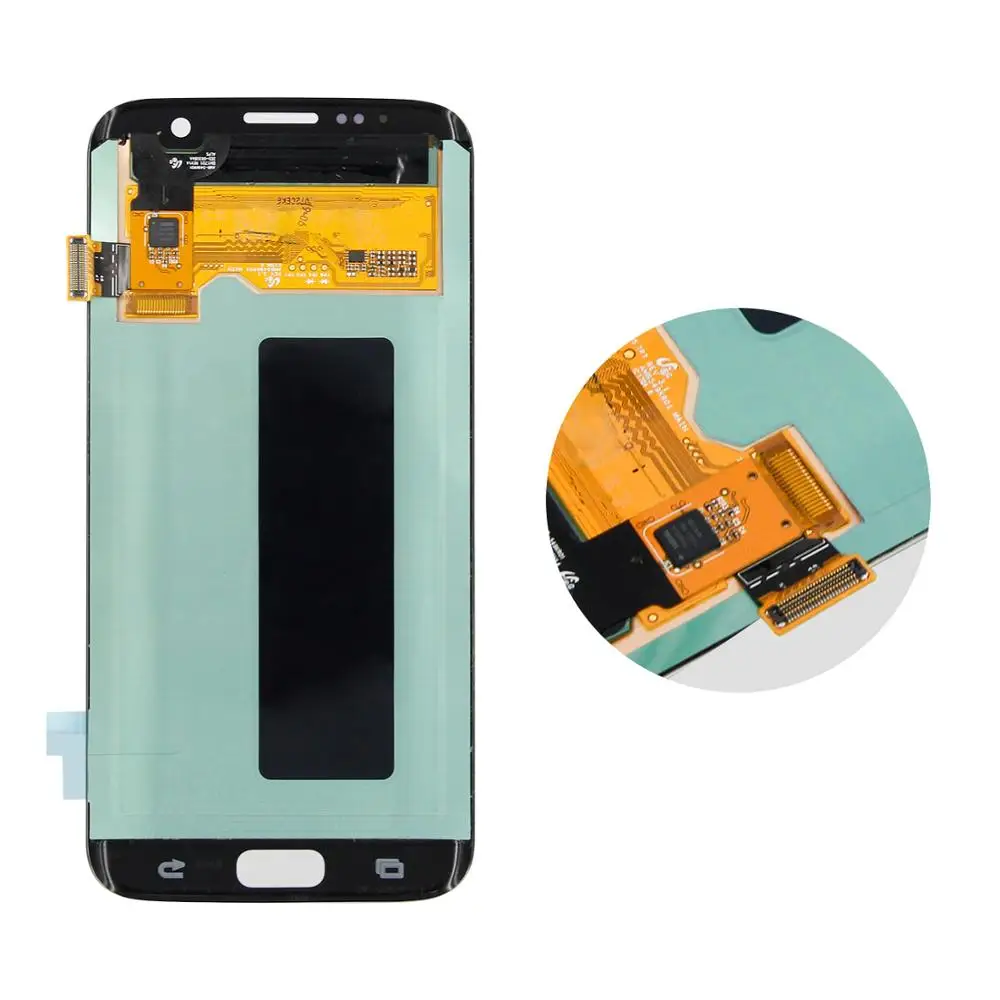 100% протестированный ЖК дисплей для Samsung Galaxy S7 edge сенсорная панель в сборе G935 G935F