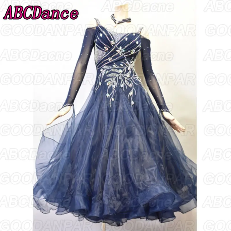 

Ballroom Dancing Dress Newest Design Woman Modern Waltz Tango Dance Dress/standard Ballroom Competition Costume