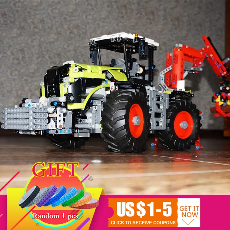 

20009 1977pcs Technical Ultimate Series Mechanical Heavy Tractors set Building Blocks Bricks Compatible with 42054 toys lepin
