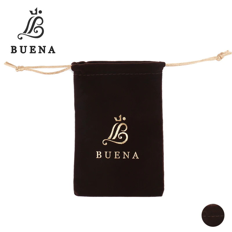 

Buena Velvet Pouches Jewelry Packaging Display Drawstring Packing Gift Bags & Pouches PB001