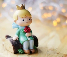 NOUVEAU chaud! 1 pièces 7-9cm Le Petit Prince Petit prince Rose renard serpent figurines jouets