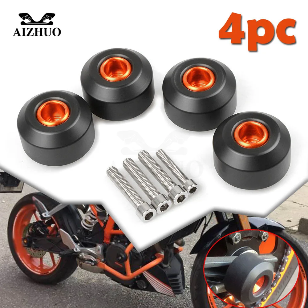 Motorcycle Frame Slider Falling Protection Rear Front Wheel Frame Slider For KTM DUKE 125 200 DUKE 390 2013-2016 2014 2015