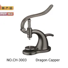 Дракон мощный часы Задняя крышка прессовальный инструмент Стекло с украшением в виде кристаллов ближе часы укупорочная машина для rolex