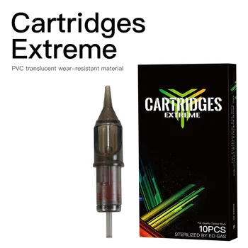 

10 pcs Cartridge Needles for Permanent Make Up Curved Magnum M1 for Rotary Pen Supplies