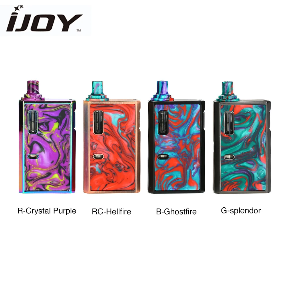 Оригинальный комплект IJOY MERCURY 1100 мАч аккумулятор и 2 мл бак с ртутной катушкой mech