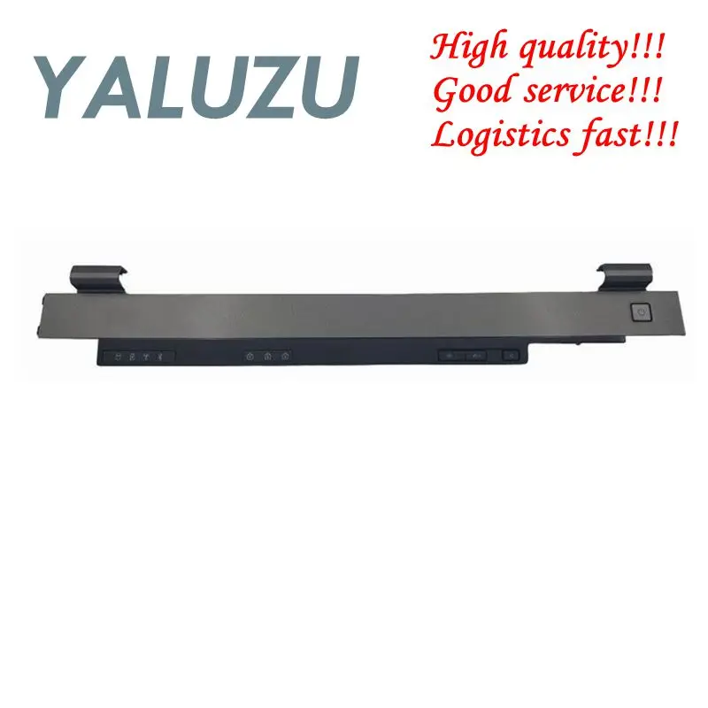 

YALUZU NEW FOR Dell Latitude E5510 Center Control Power Button Cover Case HINGES COVER 0FTCRD FTCRD