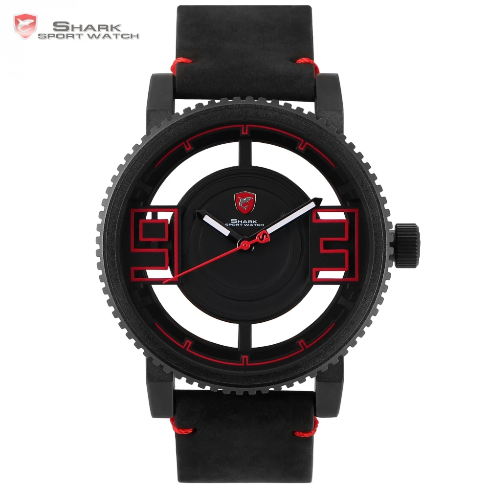 Prix pour Grande gueule Requin Sport Montre Noir Rouge 3D Spécial Transparent Designer Top Marque De Luxe En Cuir Mens Bande de Quartz Montres/SH542 Prix pour Grande gueule Requin Sport Montre Noir Rouge 3D Spécial Transparent Designer Top Marque De Luxe En Cuir Mens Bande de Quartz Montres/SH542