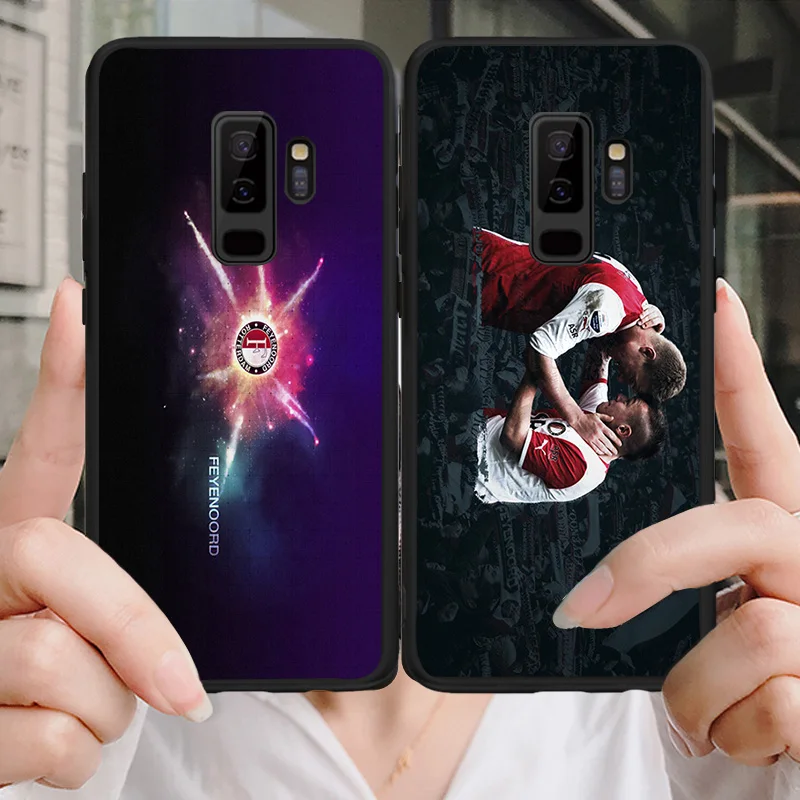 

Yinuoda Phone Case For Feye Rotterd Samsung Galaxy S10 S9 8 Plus S6 S7 Edge Black Silicon Cover Black Soft TPU For S9 S10 Lite