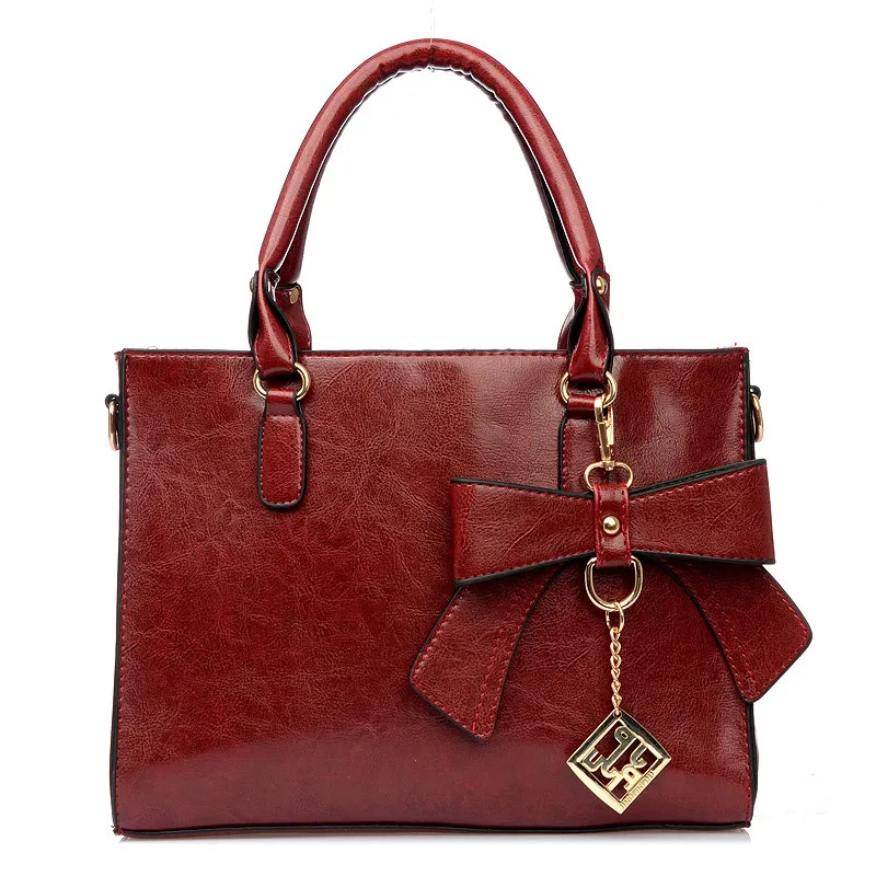 

The new Korean version women's retro bowknot, one-shoulder handbag manufacturer purses and handbags women bags