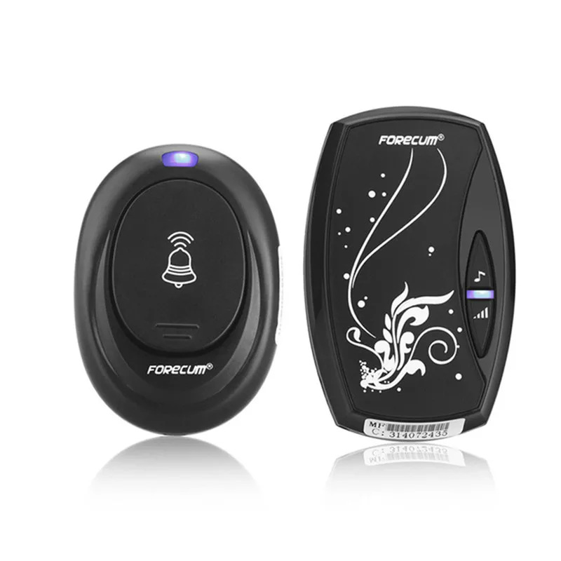  Forecum 6 Водонепроницаемый Умный Дом Беспроводной Дверной Звонок Приемник ЕС Plug-in Тип Беспроводной Дверной Звонок С 36 Шнур Музыка дополнительно 