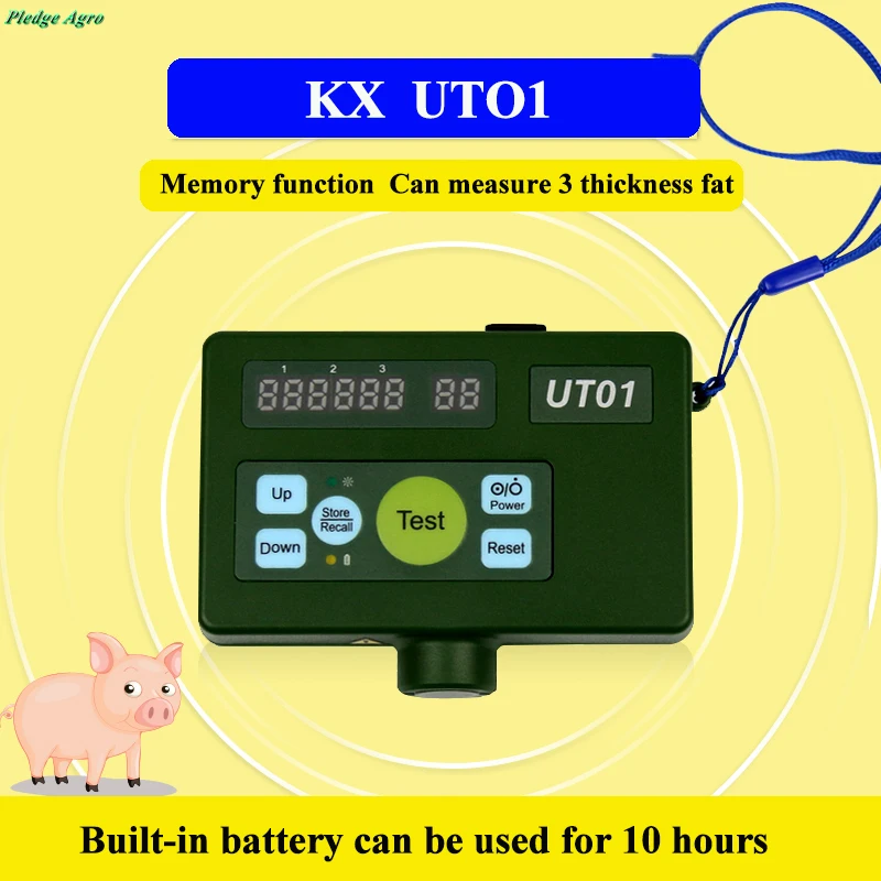 

Backat indicator Sow Lean-Meater Thickness Meters Ultrasound Back Fat Measure Tester Digital Equipment Veterinary Equipment
