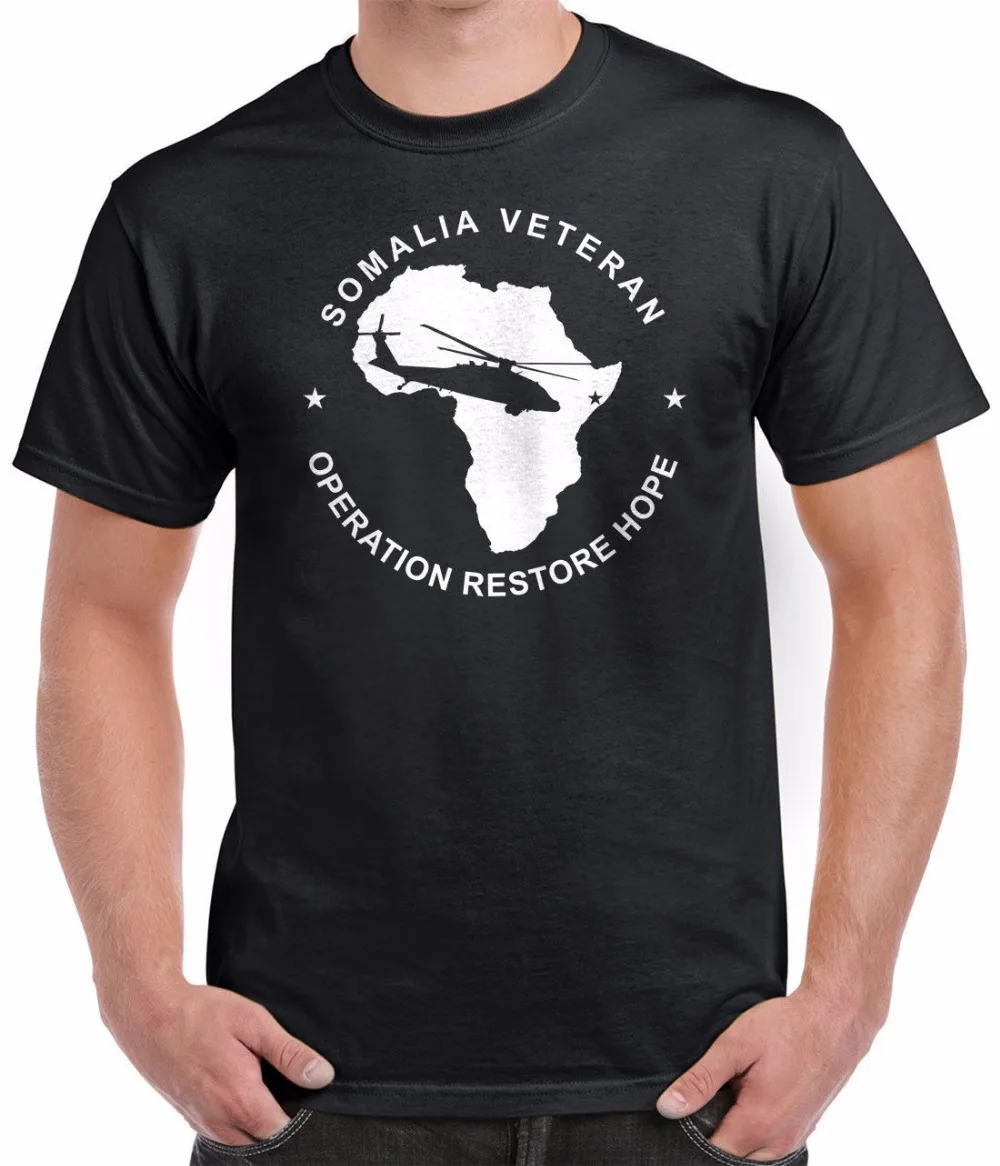 

Mens Hot 2019 Summer Tee Shirt Unisex More Size And Colors Somalia Veteran Operation Restore Hope - MogadishuBrand T shirts