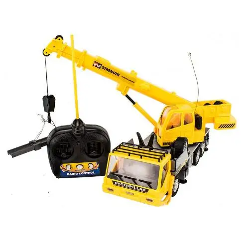 RC Truck Crane Remote Control Hoist 1:26 Wireless Construction Vehicle Engineering Heavy Duty Electronic Truck Toy Model