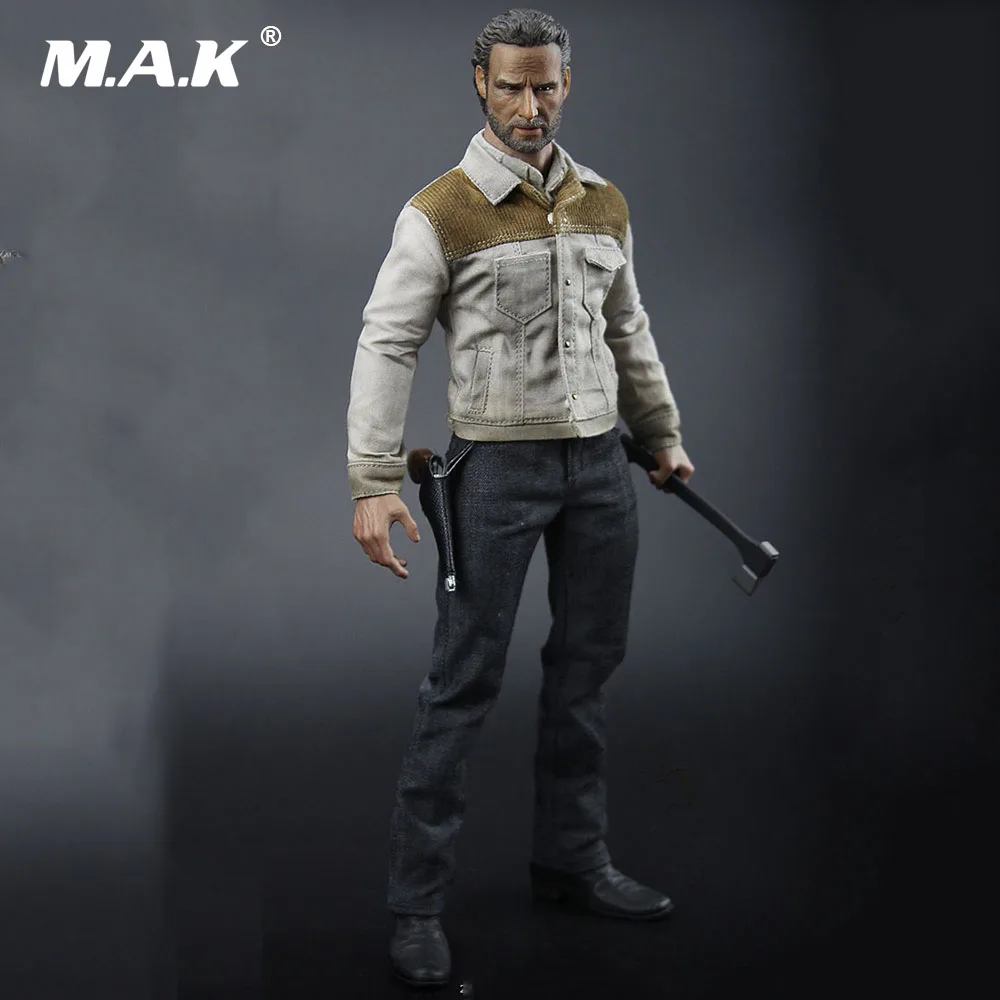 

H-04 The Walking Dead Season 4 Rick Clothing & Weapon Set Accessory for 1/6 Scale 12'' Action Figure Body