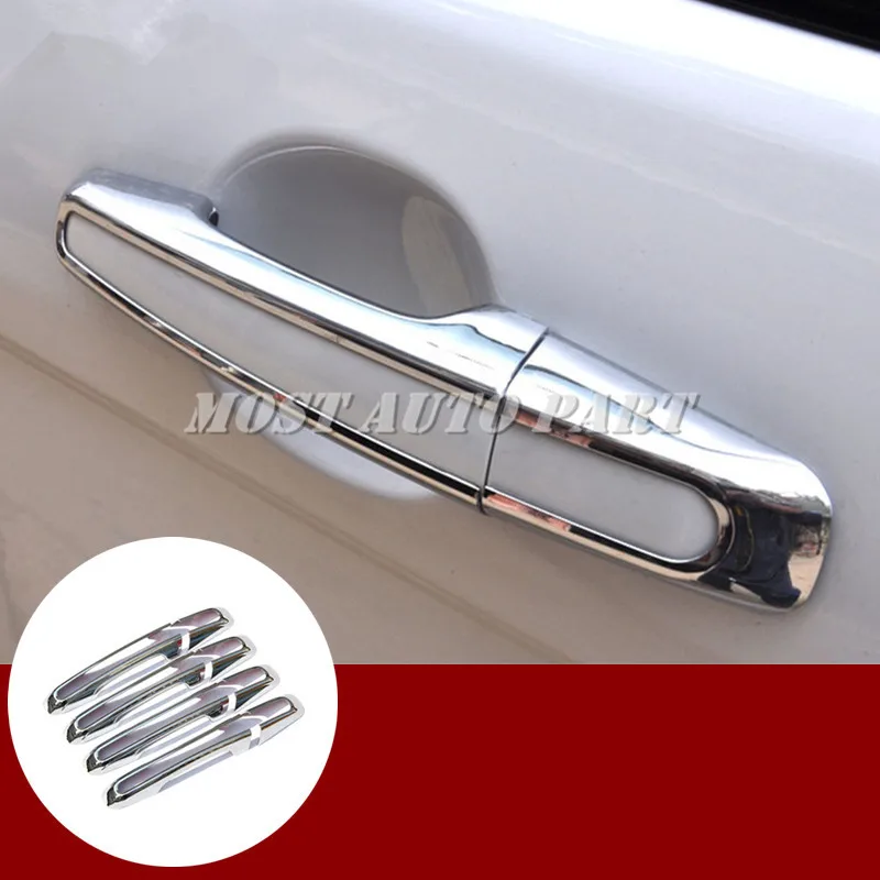 Exterior Car Door Handle Cover Trim 8pcs For Jaguar XF X260 2016 2018