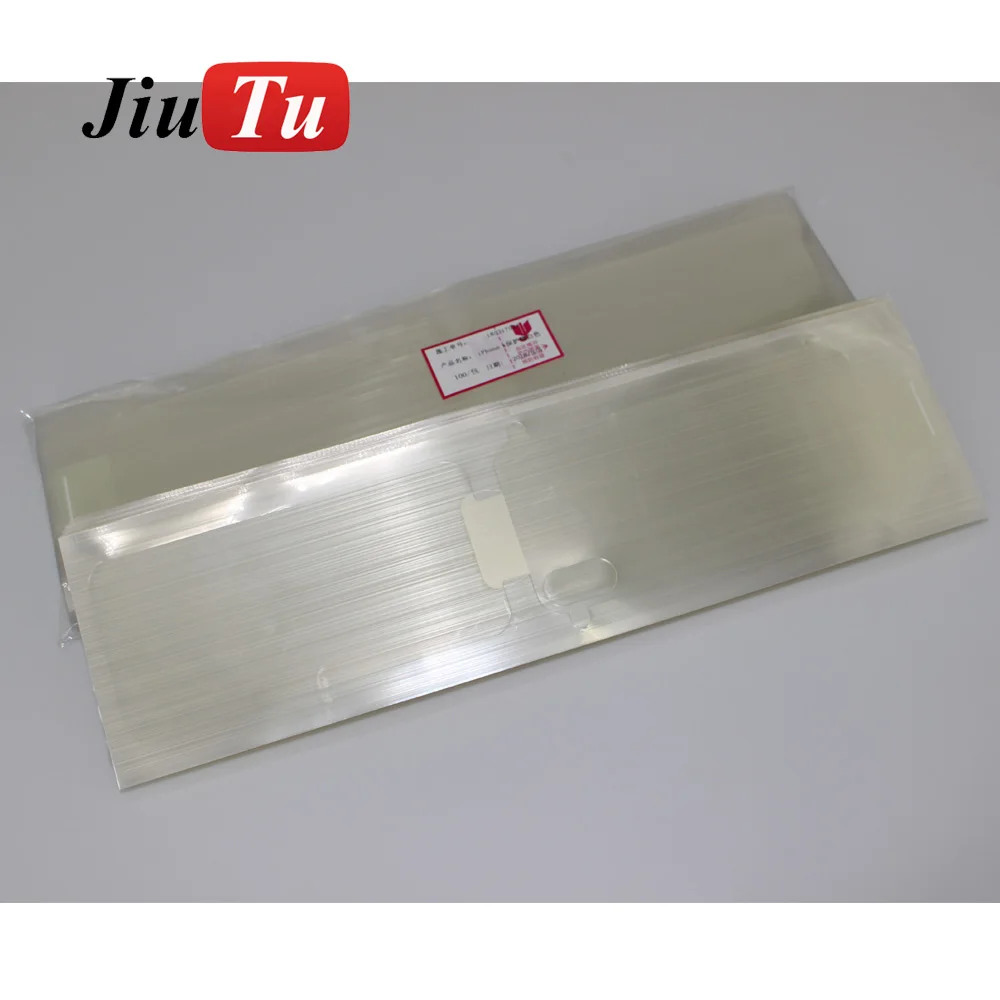 Jiutu Front Back Plastic Clear Protector Film For iPhone X 7 7 Plus OLED LCD Screen Glass Protective (5)
