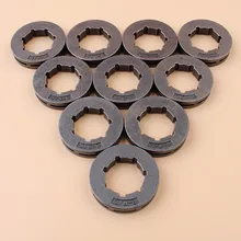 10Pcs Chainsaw Rim Sprocket 3/8 8 Tooth to fit Stihl 044 MS440 Husqvarna 371 385 365 High Quality Free Post chainsaw sprocket rim big 3 8 7t teeth for stihl ms361 381 660 husqvarna 51 55 268 282 365 clutch drum replaces parts 30pcs