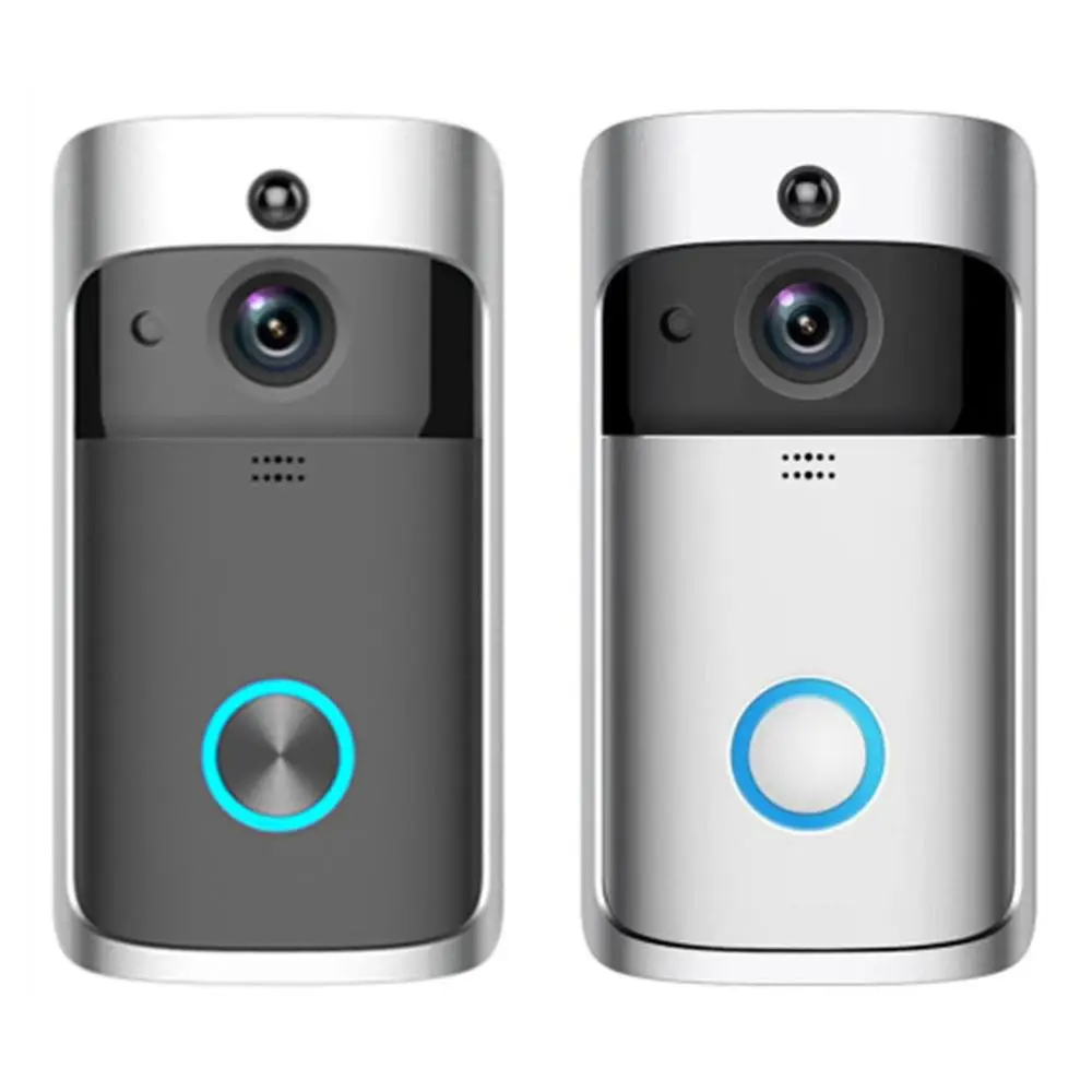

Smart WiFi Video Doorbell Camera Visual Intercom with Chime Night vision IP Door Bell Wireless Home Security Camera