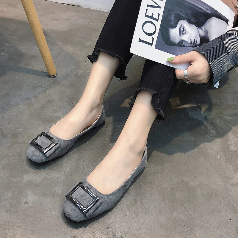 New Arrival Women Flats Shoes Shallow Flat Fashion Spring Autumn Women Shoes Loafers Casual Soft Flat Zapatos Mujer n640