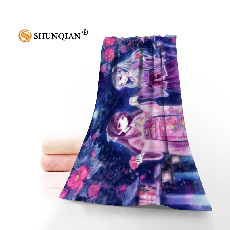Японское аниме полотенце s микрофибра банное полотенце s путешествия, пляж, полотенце для лица на заказ креативное полотенце Размер 35X75 см и 70X140 см A9.25 - Цвет: 8