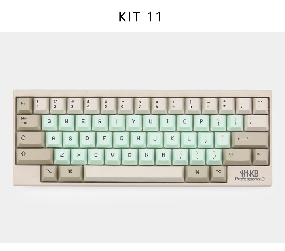 33 клавиши PBT Материал Смешанный цвет колпачки для Topre Realforce HHKB емкостная клавиатура