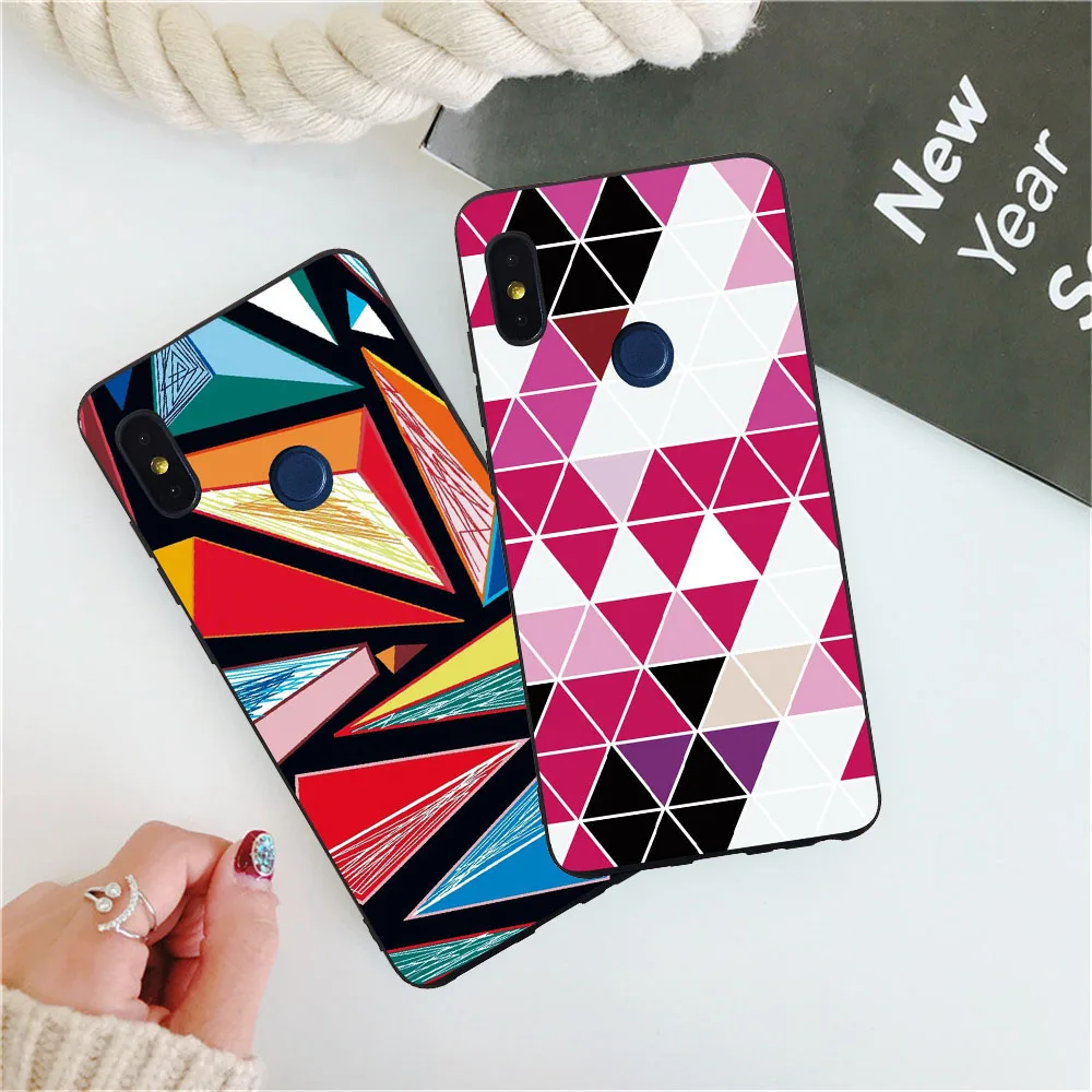 For Redmi Note 6 Pro 6A S2 Phone Case Xiaomi 8 SE 8SE 6X 5X A1 A2 Beautiful Flowers Leaves Fashion Cases Skins Fundas Coqe Coque |