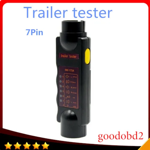 

New 12v 7 Pin Vehicle Car Trailer Towing Light Cable Circuit Plug Socket Tester Auto Test Tool Set 7 pins plug socket connection