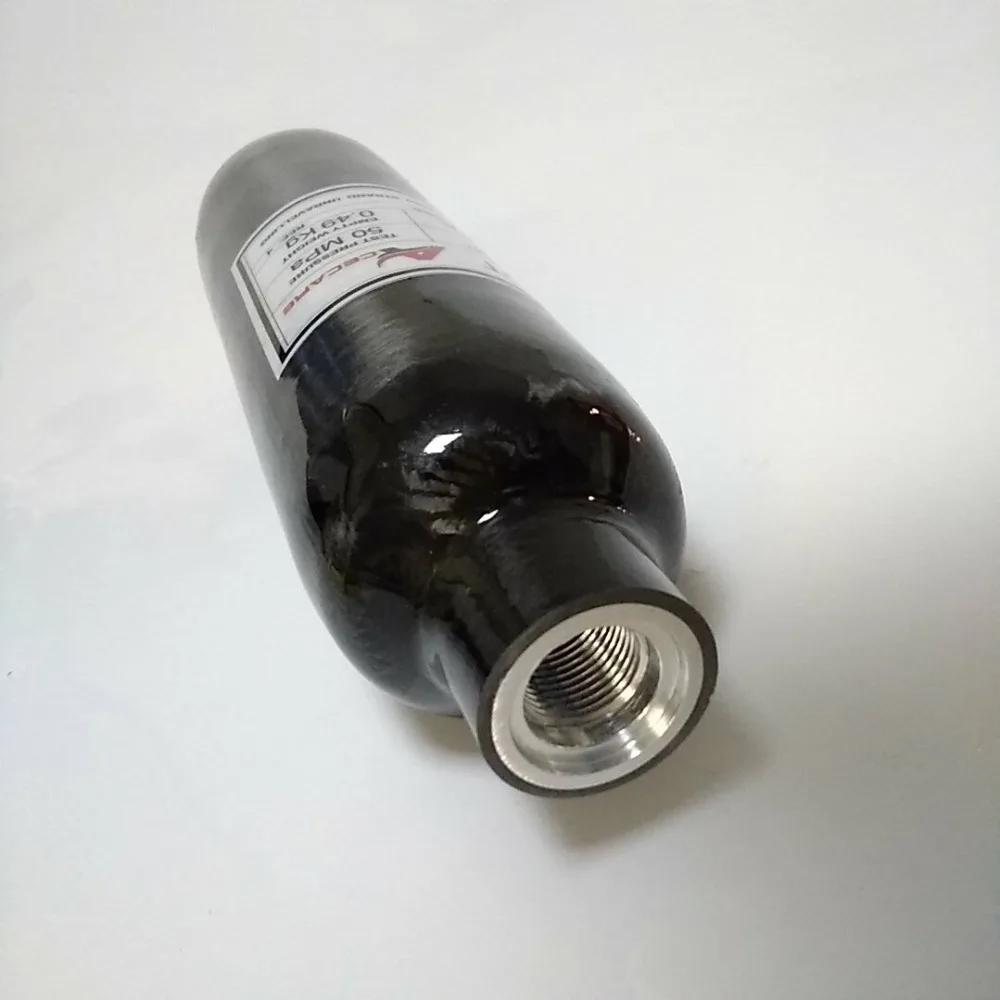 

30Mpa 4500psi 0.35L 2017 New Update PCP Refile Airsoft Composite Carbon Fiber Wrapped Black Paintball Tank/Diving SCUBA -S