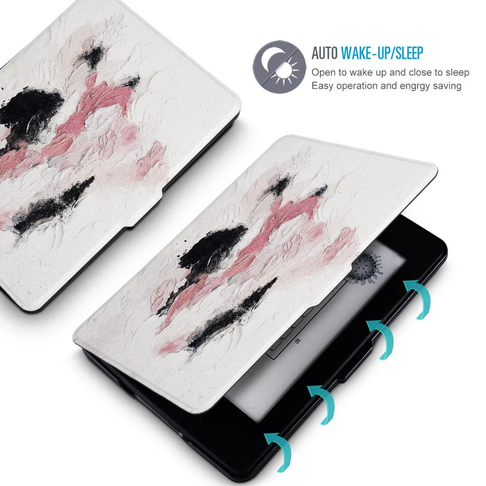 

Smart Magnet Cover Case for Amazon Kindle Paperwhite 1 2 3th 2015 2016 2017, Kindle Paperwhite 1 2 3 PU Leather Case