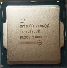 

Intel Xeon E3 1235L V5 2.0GHZ Quad-Core 8MB 25W 14nm E3-1235L V5 LGA1151 E3 1235LV5 free shipping