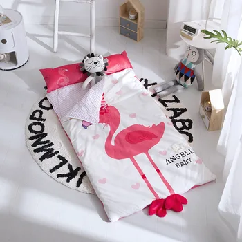 

ins Baby Sleeping Bag Winter Cotton Infant Kids Anti-kick Quilt Children Sleepsacks Baby Strollers Bed Swaddle Blanket 150*75CM
