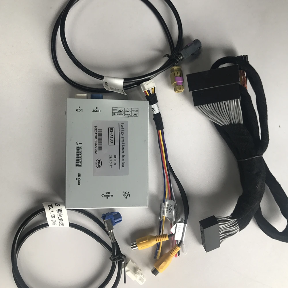 Plug And Play Add Front Rear Camera InCar Multimedia Video ... china plug wiring diagram 