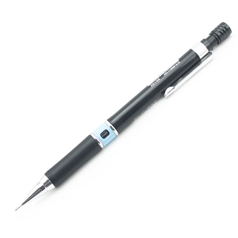 6pcs/lot premium 0.7mm mechanical pencil with eraser high quality