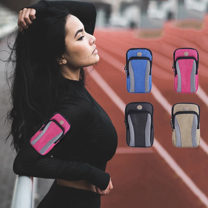 

Under 6.5 inch Universal Waterproof armbands Sports Gym Running Armband Riding Outdoor Phone bag case hand holder for iphone