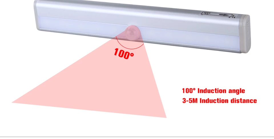 Светодиодный Светильник-ночник с датчиком движения 10 светодиодный s 4 AAA на батарейках светильник для шкафа s диод беспроводной PIR лампа для кухонного шкафа