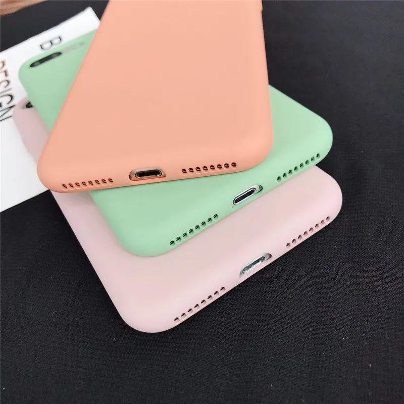 Чехол для iPhone X XS Max XR с полной защитой жидкий силиконовый чехол телефона 6 6S 7 8 Plus