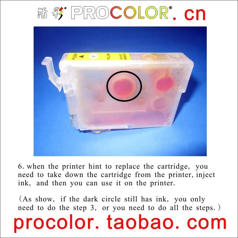 Full Refill inkjet cartridge 254 252 for EPSON CISS WF3620 WF3640