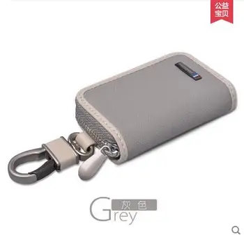 

New Lion Bolong Grey Car Key ring key case For Opel Hyundai Mazda Jaguar Mitsubishi Toyota Peugeot Benz Volvo KIA Skoda Fiat Key