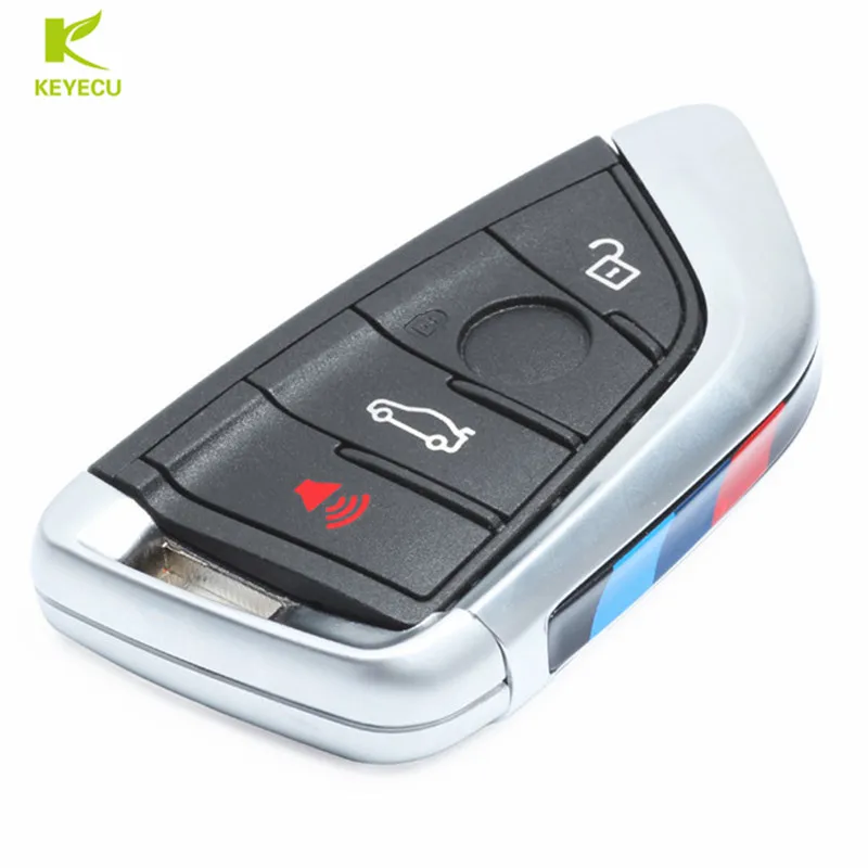 KEYECU YH черный дистанционный смарт ключ-брелок 315 МГц/433 МГц для BMW F серии CAS4 +/FEM 2011-2017