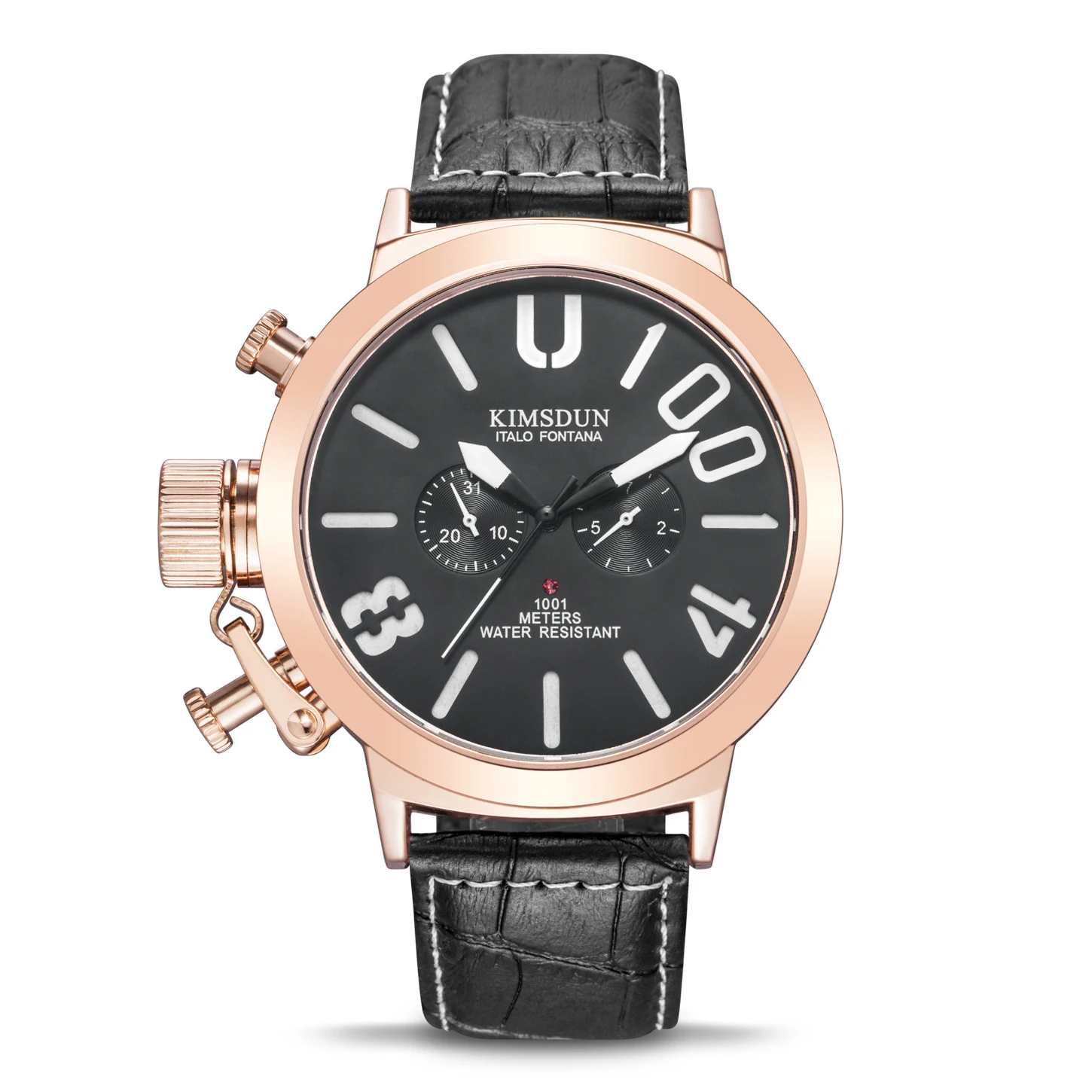 

Switzerland watches men luxury brand BOAT large dial sports watch two-eye multi-function automatic mechanical watch Herren uhren