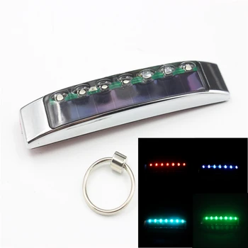 

New Car Styling Solar door stickers bumper lights in addition to static functions in 7 Color For Mazda Alfa Romeo Toyota Skoda