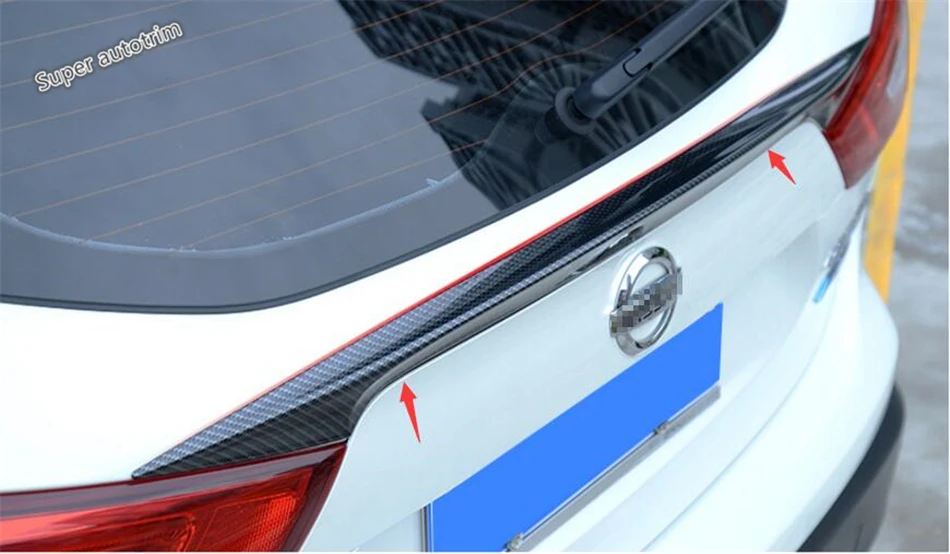 Внешний комплект из углеродного волокна Lapetus для Nissan Qashqai J11 ABS 2014 2020 задний