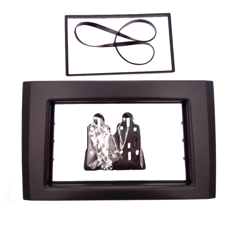 Top quality 2DIN Car Radio Fascia for VOLVO XC90 Facia Dash Install Fitting Trim Kit DVD