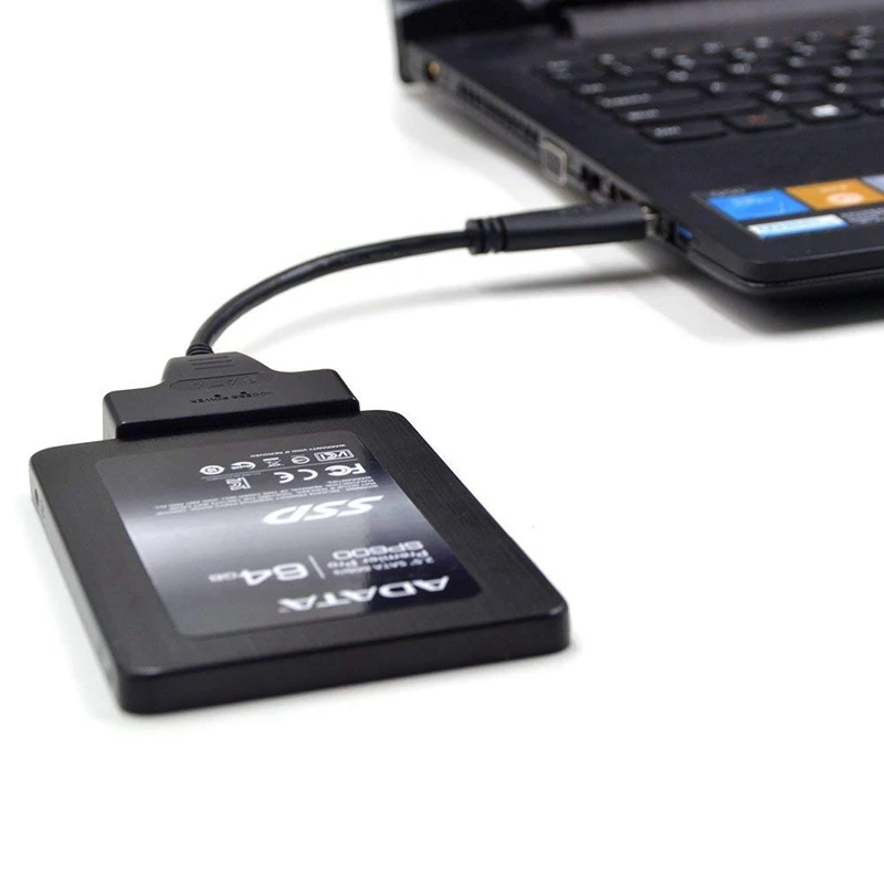 USB 3 0 на SATA Кабель адаптер для 2 5 дюймовых SSD/HDD дисков внешний конвертер и кабель III